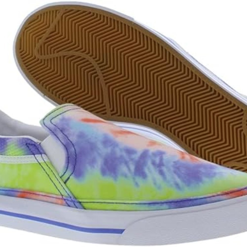 Nike Women's Court Legacy Slip-on Shoes in tie-dye in size 8